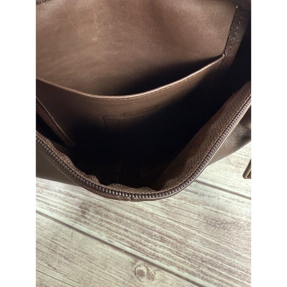 Vintage COACH 4148 Dark Brown Leather Soho Shoulder Bag Made in USA EXCELLENT - Picture 12 of 16